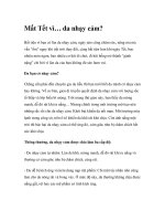 Mất Tết vì… da nhạy cảm? doc