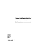 oracle 8 database administration volume 1 instruction guide phần 1 pot