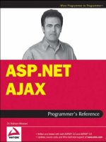 ASP.NET AJAX Programmer’s Reference - Chapter 0 pps