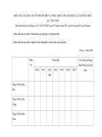 BIỂU MẪU CÁC BÁO CÁO VỀ PHÂN BỔ ĐIỆN VÀ THỰC HIỆN CUNG CẤP ĐIỆN CỦA TẬP ĐOÀN ĐIỆN LỰC VIỆT NAM ( pptx