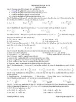 NỘI DUNG ÔN TẬP 12 CB CHƯƠNG 03+04 docx