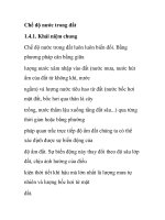 Chế độ nước trong đất 1.4 docx