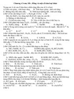 Chương :Crom, Sắt , Đồng và một số kim loại khác pdf