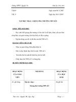 Giáo án âm nhạc 9 - trường THCS Nguyễn Du part 1 ppsx