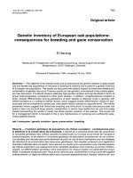 Báo cáo lâm nghiệp: 