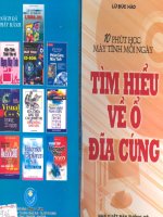 10 phút học máy tính mỗi ngày - Tìm hiểu về ổ đĩa cứng part 1 pptx