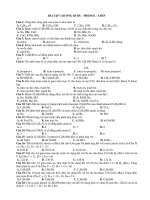 BÀI TẬP CHƯƠNG RƯỢU - PHENOL - AMIN pps