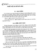 Giáo trình phân tích thiết kế hệ thống part 8 doc