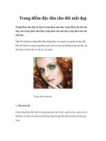 Trang điểm độc đáo cho đôi mắt đẹp pdf