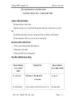 Giáo án âm nhạc 9 - trường THCS Nguyễn Du part 3 potx