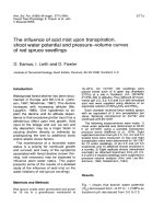 Báo cáo lâm nghiệp: 