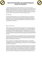 Giáo trình hình thành các cách khởi động lại sector của máy tính phần 1 pptx