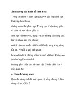 Ảnh hưởng của nhân tố sinh học ppsx