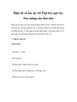 Đậm đà và ấm áp với Thịt heo ngũ sắc, Dọc mùng xào tôm nõn ppsx