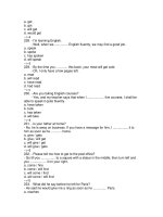 Kĩ năng trong trắc nghiệm 4 ppsx