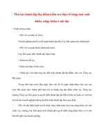 Thủ tục thành lập địa điểm kiểm tra thực tế hàng hoá xuất khẩu, nhập khẩu ở nội địa potx