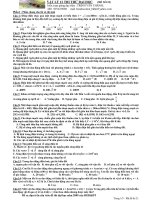 VẬT LÝ 12 THI THỬ ĐẠI HỌC (ĐỀ SỐ 21) doc