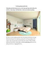 Xu hướng phòng ngủ hiện đại docx