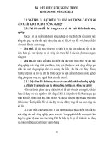 BÀI GIẢNG QUẢN LÝ SẢN XUẤT NÔNG NGHIỆP - BÀI 3 ppsx