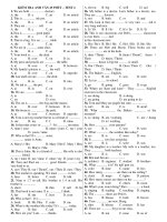 KIỂM TRA ANH VĂN 45 PHÚT – TEST 2 docx