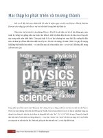 Hai thập kỷ phát triển và trưởng thành pdf