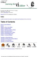 Oreilly learning the vi Editor phần 1 ppsx