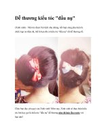 Dễ thương kiểu tóc ppsx