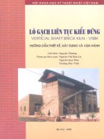 Lò gạch liên tục kiểu đứng - Hướng dẫn thiết kế, xây dựng và vận hành part 1 pot