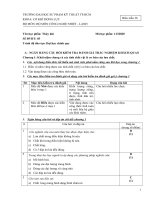 Ngân hàng câu hỏi môn thủy khí potx