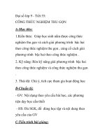 Đại số lớp 9 - Tiết 55: CÔNG THỨC NGHIỆM THU GỌN ppt