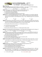 VẬT LÝ 12 THI THỬ ĐẠI HỌC (ĐỀ SỐ22) doc
