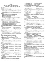 ĐẠI CƯƠNG KIM LOẠI - ĐỀ SỐ 4 MÔN HÓA : LỚP 12 docx