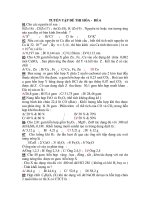 TUYỂN TẬP ĐỀ THI HÓA - ĐỀ 6 potx
