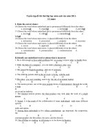 Tuyển tập đề thi thử Đại học môn anh văn năm 2011 - A241 pptx