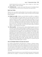 Microsoft Press mcsa mcse self paced training kit exam 70 - 270 phần 3 pot