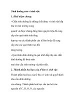 Dinh dưỡng của vi sinh vật: ppsx