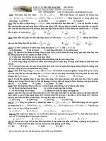 VẬT LÝ 12 THI THỬ ĐẠI HỌC (ĐỀ SỐ 05) docx