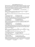 Đề ôn thi HKII môn hóa học - số 5 potx