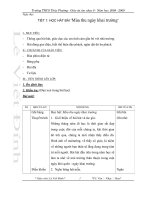 Giáo án âm nhạc 8 - trường THCS Thùy Phương part 1 pps