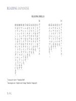 READING JAPANESE - PART 7 docx