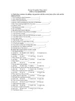 Ôn tập Tốt nghiệp Tiếng Anh12 UNIT 3: TAG QUESTIONS pptx