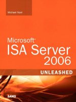 Microsoft ISA Server 2006 UNLEASHED phần 1 docx