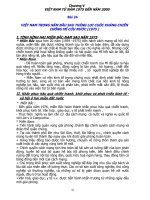 PHẦN LỊCH SỬ VIỆT NAM TỪ 1919 - 2000 - BÀI 24 ppt