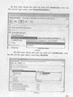 Tự học lập trình cơ sở dữ liệu Visual C .NEt part 8 docx