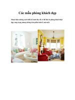 Các mẫu phòng khách đẹp docx