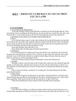 THÍ NGHIỆM KỸ THUẬT GIAO THÔNG - BÀI 3 pdf