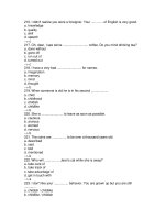 Tổng hợp đề thi A và B 7 pdf