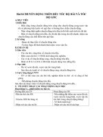 Giáo án Vật lý 10 chương trình phân ban hệ nâng cao (Phòng GD ĐT Đà lạt) - 5 ppsx