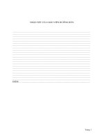 khảo sát và thiết kế mạng LAN (full) potx