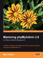 Mastering phpMyAdmin 2.8 for Effective MySQL Management 3rd phần 1 ppt